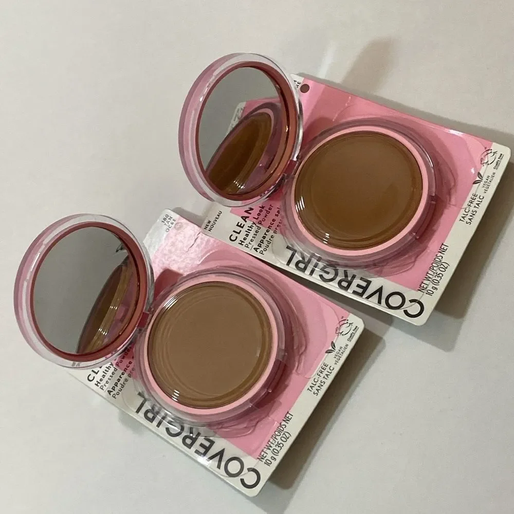 Covergirl Set 2 Clean Fresh 200 Rich Riche & 180 Tan Ocre Color